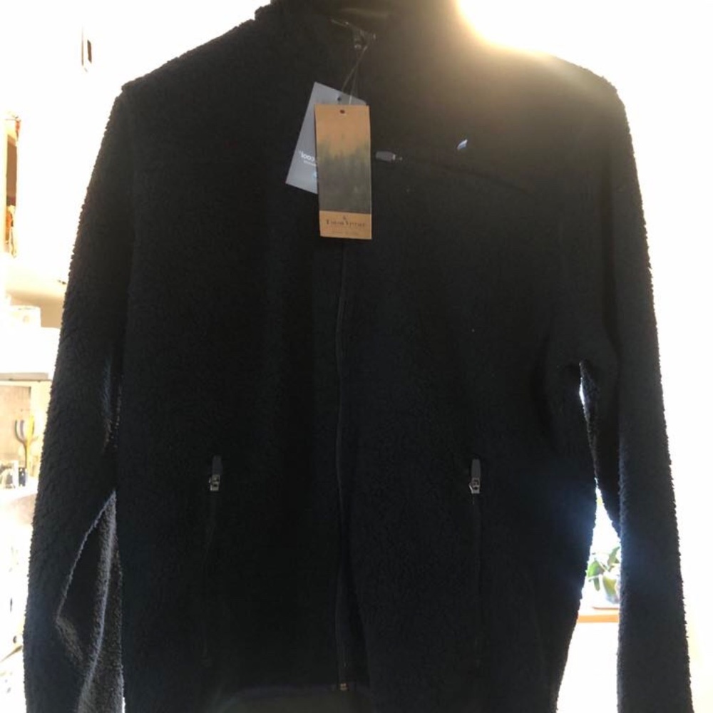 Tailor Vintage Polar Fleece Navy Blue - Picture 3 of 5